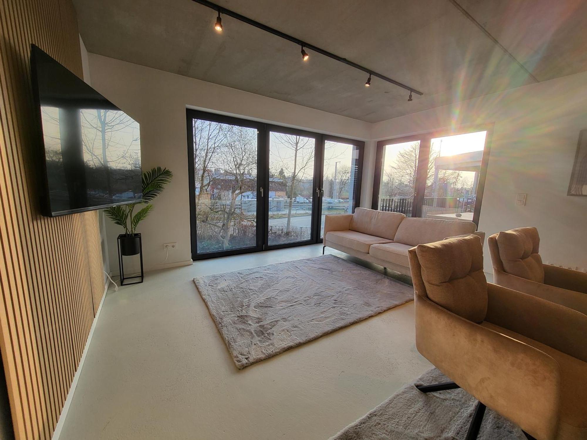 Sioux: Stilvolles Designapartment Am Bodensee 伯多兹 外观 照片