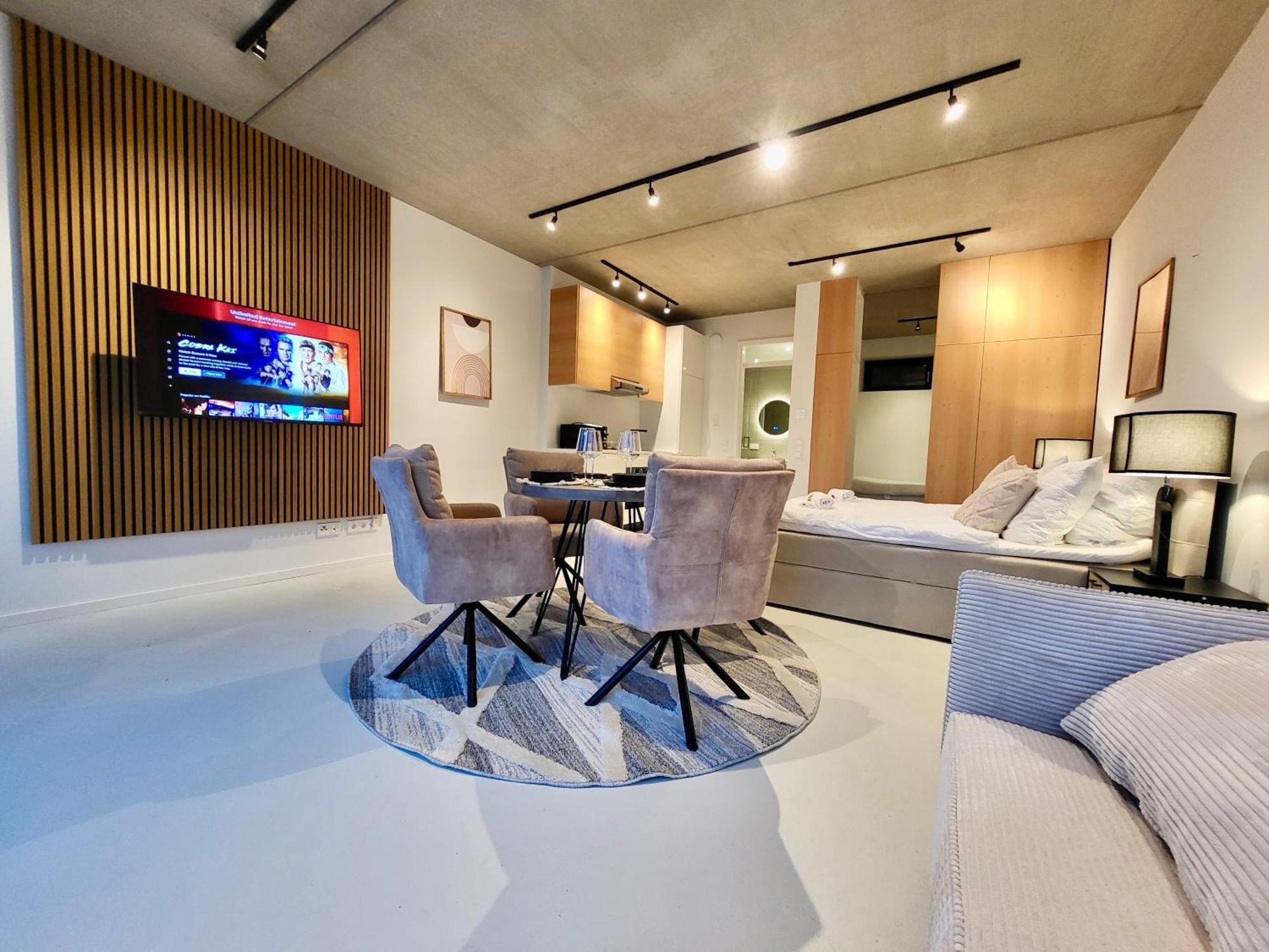 Sioux: Stilvolles Designapartment Am Bodensee 伯多兹 外观 照片