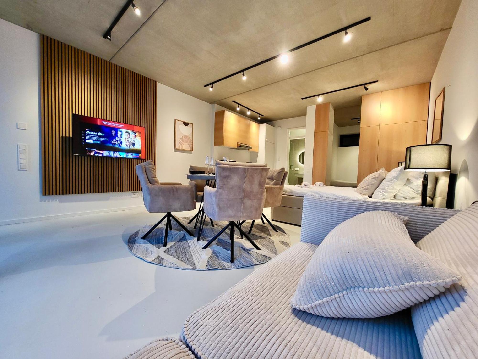Sioux: Stilvolles Designapartment Am Bodensee 伯多兹 外观 照片