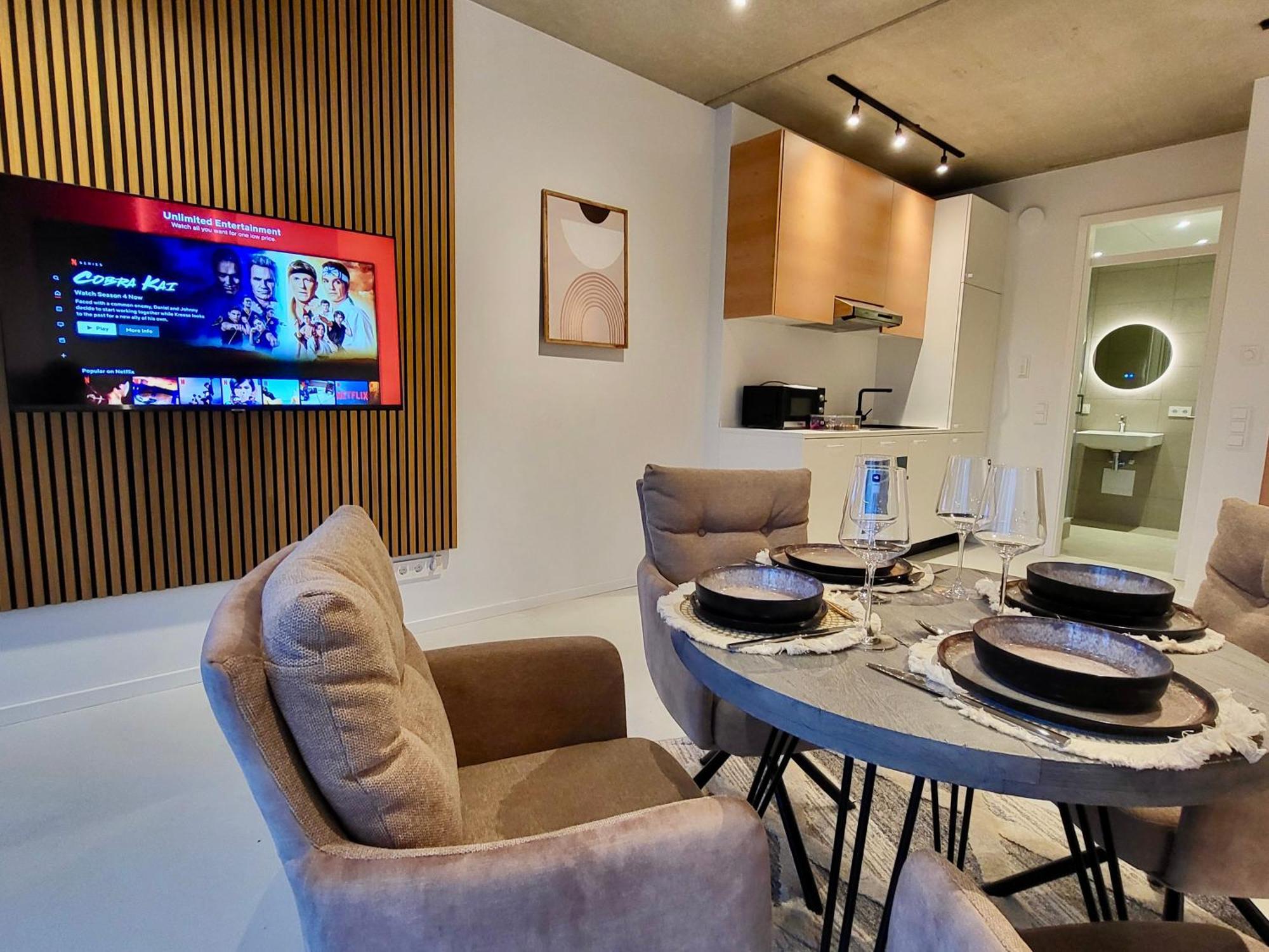 Sioux: Stilvolles Designapartment Am Bodensee 伯多兹 外观 照片