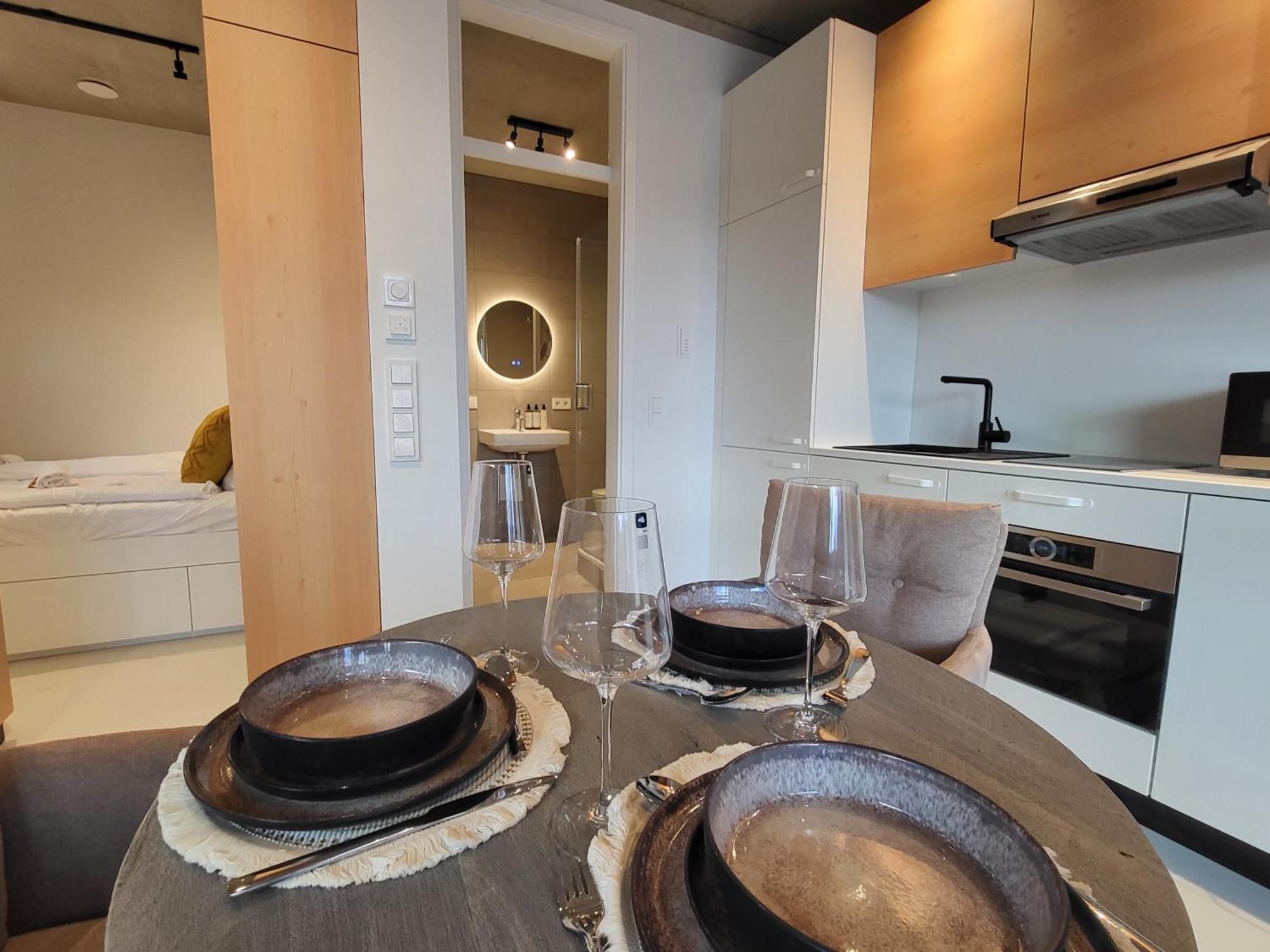 Sioux: Stilvolles Designapartment Am Bodensee 伯多兹 外观 照片