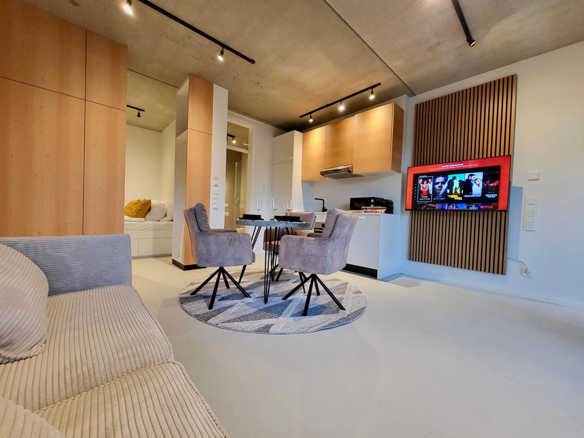 Sioux: Stilvolles Designapartment Am Bodensee 伯多兹 外观 照片